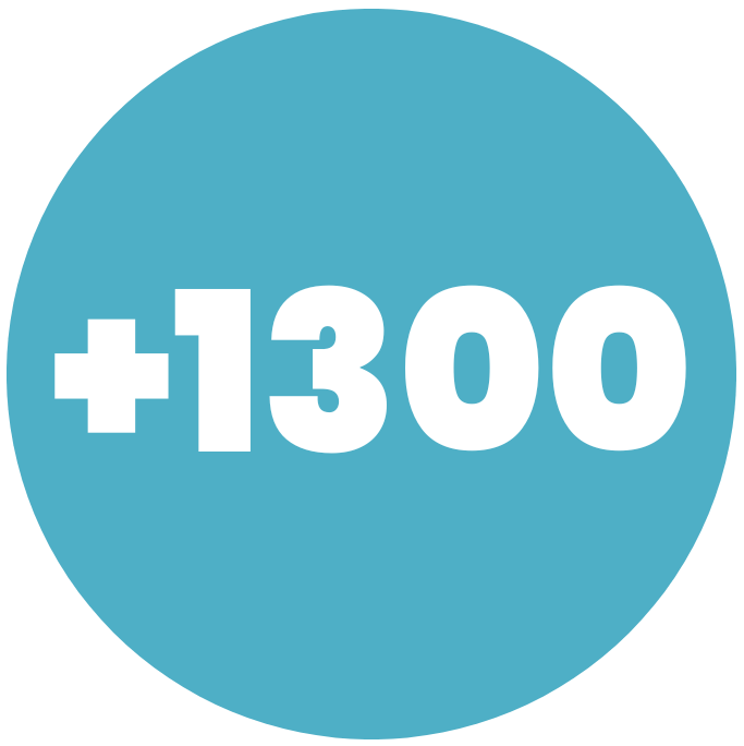 +1300